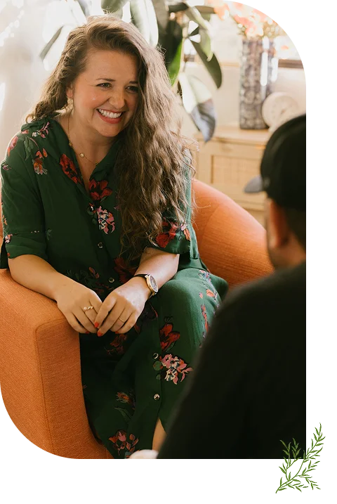 Melanie Goetz Upward Roots Relational Therapy With Client